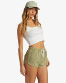 BILLABONG ROAD TRIPPIN ELASTIC WAIST SHORTS AVO-AVOCADO S