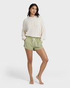 BILLABONG ROAD TRIPPIN ELASTIC WAIST SHORTS AVO-AVOCADO L