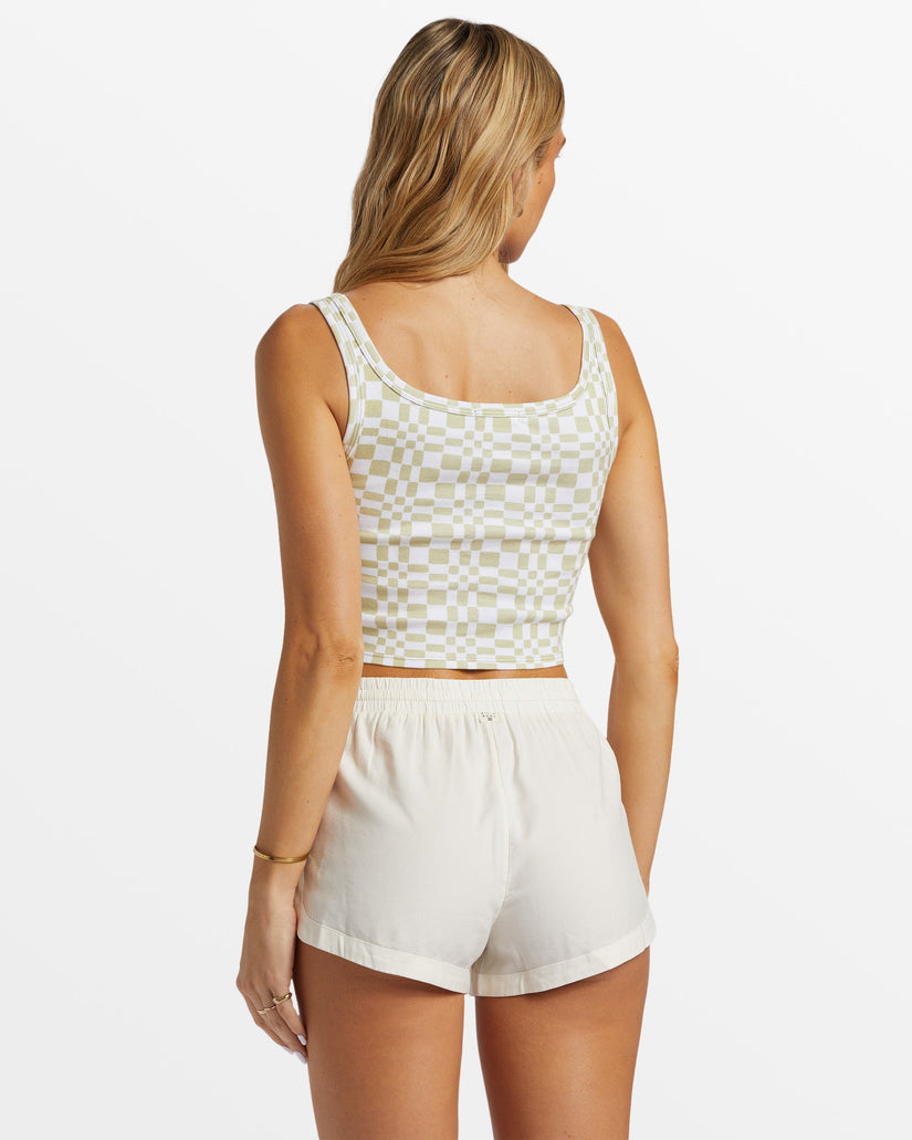 BILLABONG ROAD TRIPPIN ELASTIC WAIST SHORTS SCS M