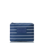 Aloha Small Pouch Pinstripe White/Navy