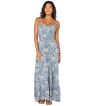 Roxy Hot Tropics Printed Maxi Dress BKP8 M