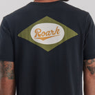 Roark Diamond Script SS Tee BLK S
