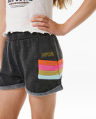 Rip Curl Girls Surf Revival Short 8264-WashedBlack 14