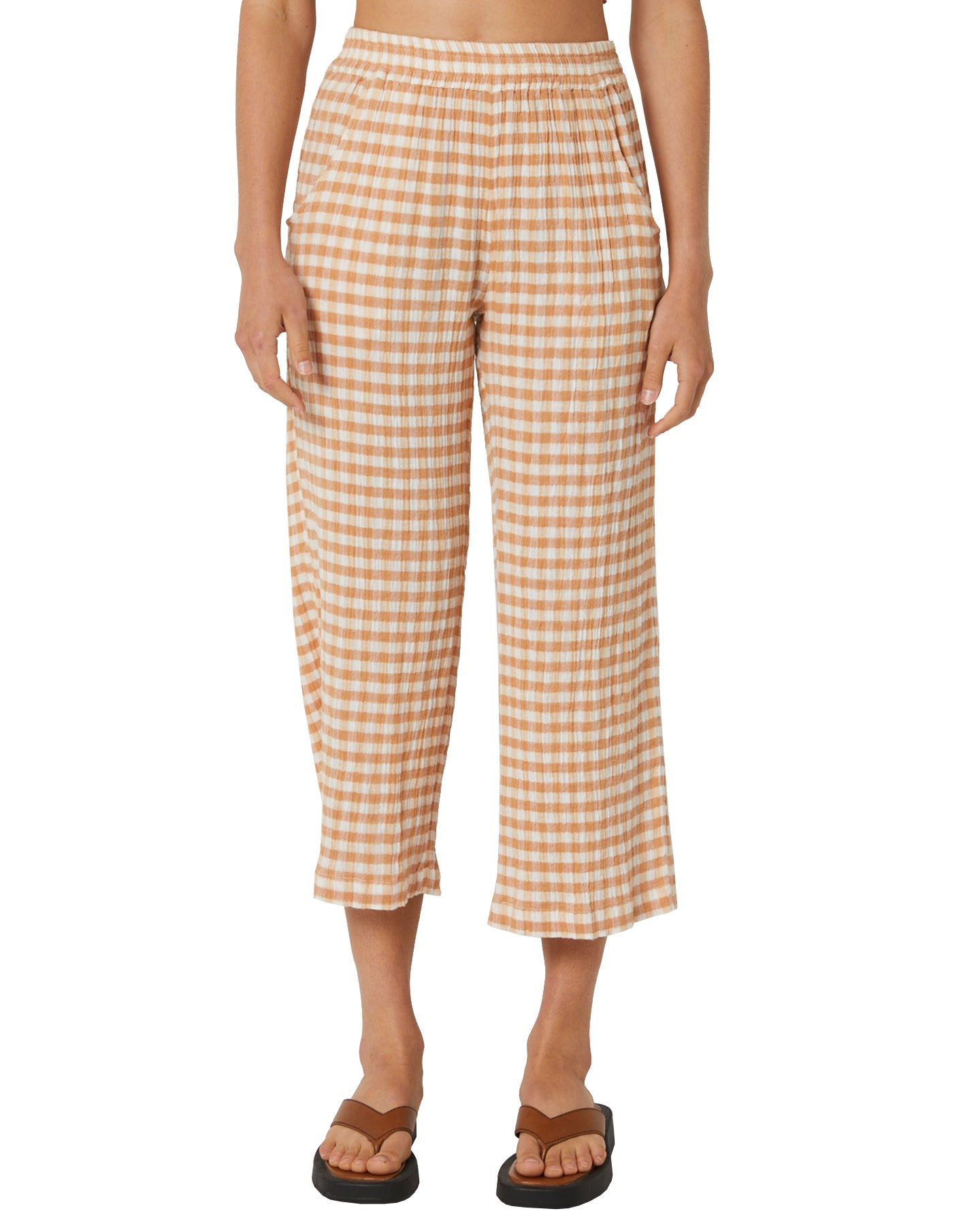 Rip Curl Premium Surf Check Pant 0297-LightBrown L