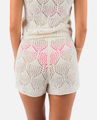 Rip Curl Island Hopper Crochet Short 0031-Natural 2XS