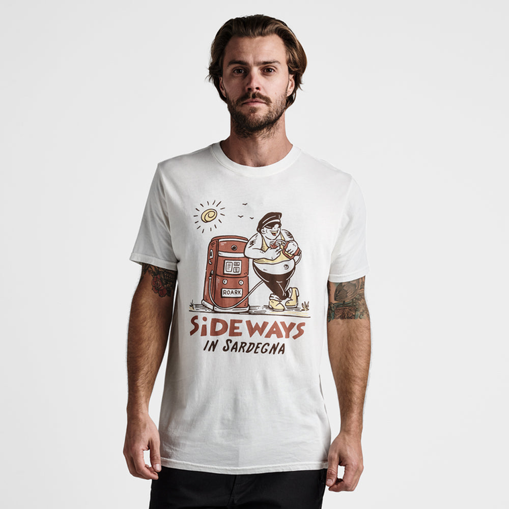 Roark Sideways In Sardegna SS Tee WWH-OffWhite M