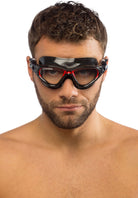 Cressi Cobra Swim Goggle Black/Red/Clear