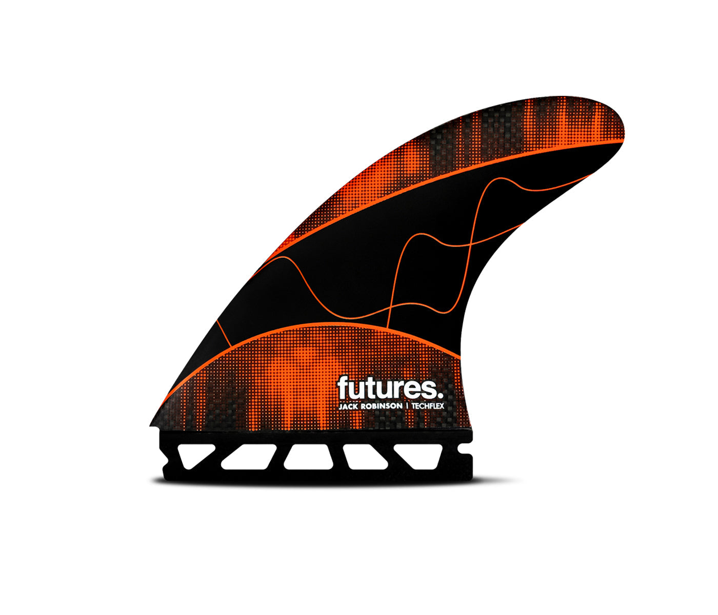 Futures Fins Jack Robinson Techflex Thruster Fin Set Orange L