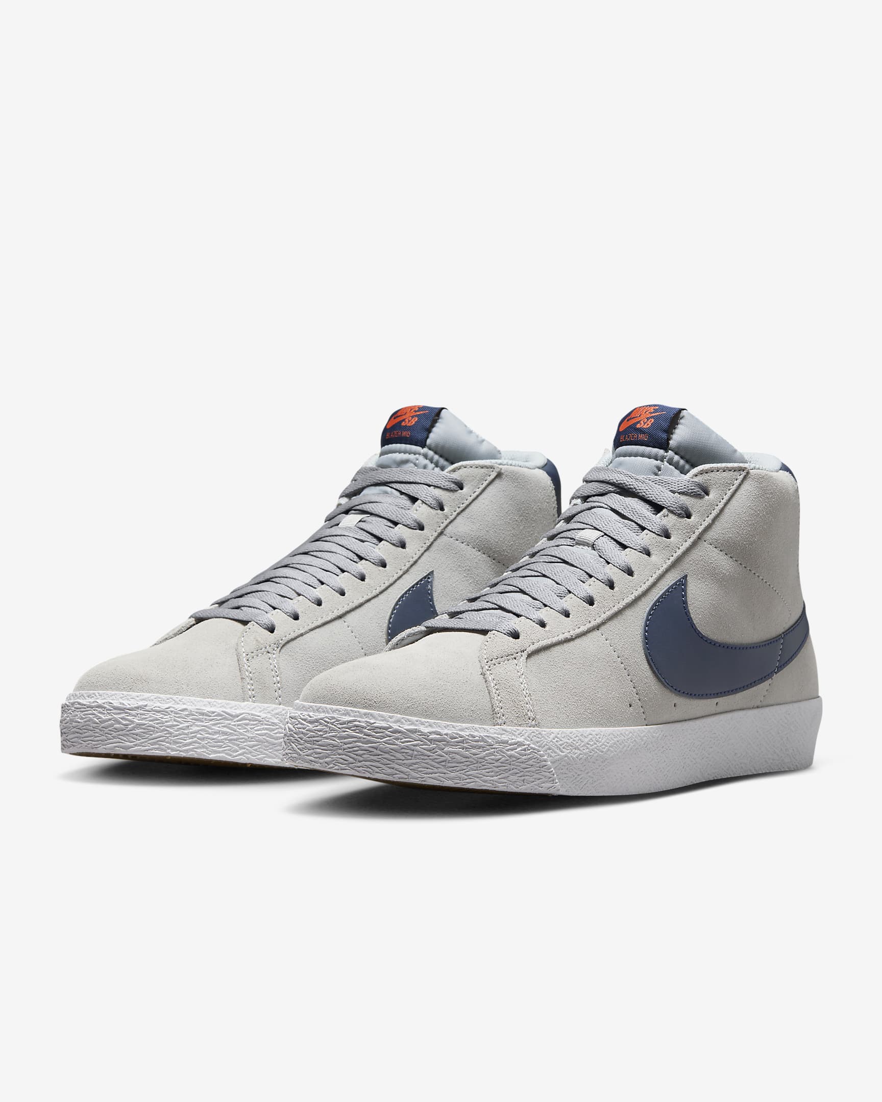 Nike SB Zoom Blazer Mid 004-WolfGrey/MidnightNavy 10.5