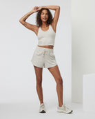 Vuori Halo Performance Short 2.0 HEE-EcruHeather XS