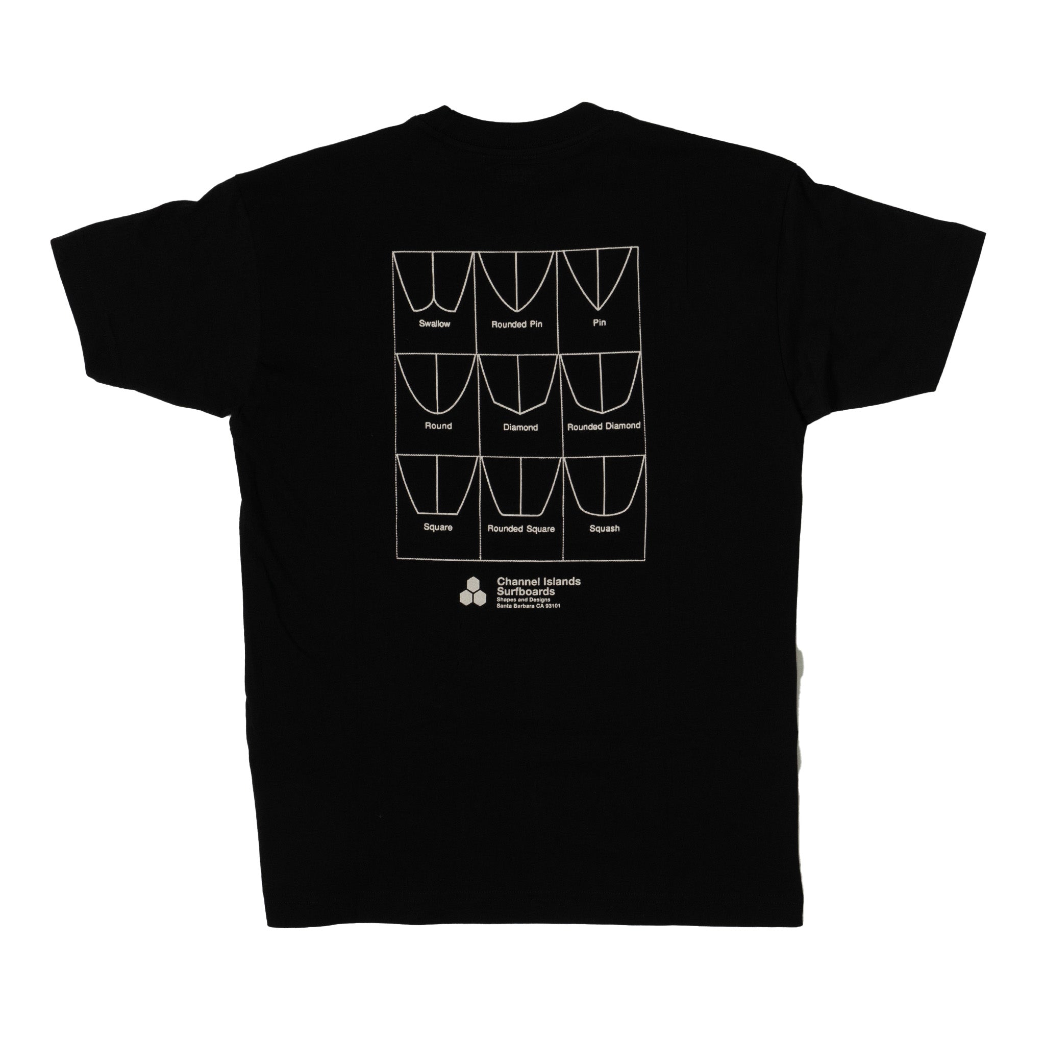Channel Islands Surfboards Tailz SS Youth Tee
