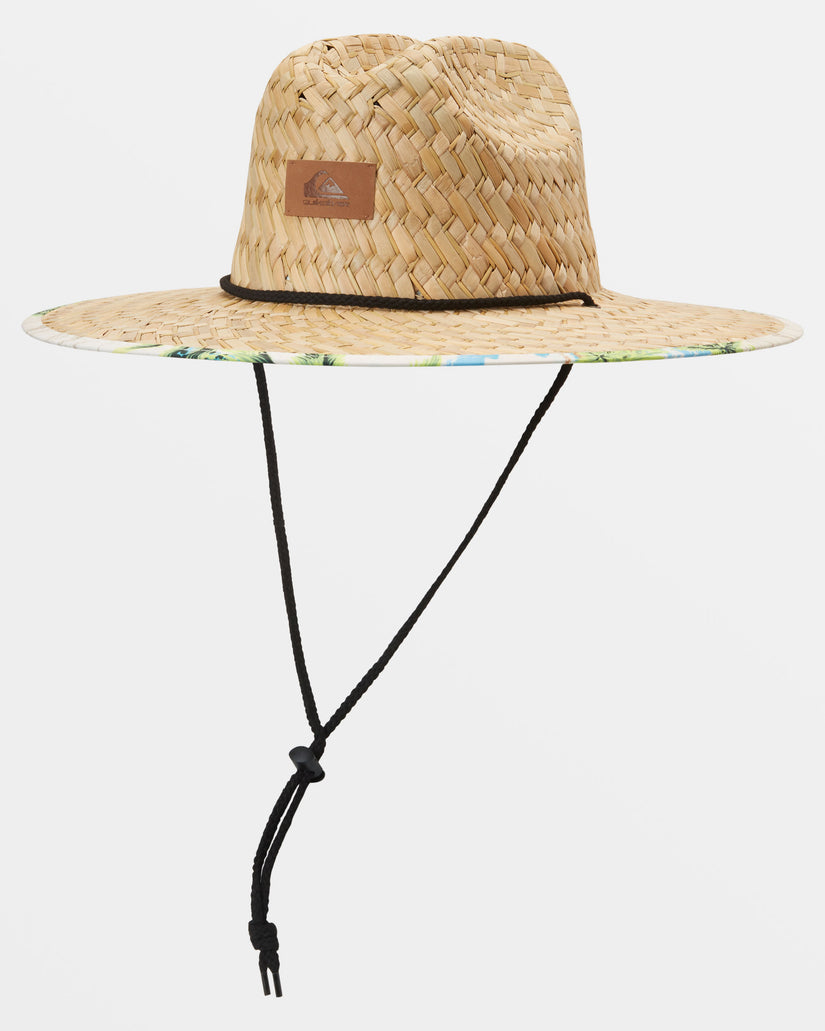 Quiksilver Pierside Print Straw Hat XKKK S/M