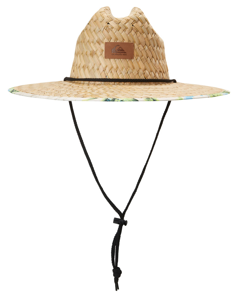 Quiksilver Pierside Print Straw Hat XKKK S/M