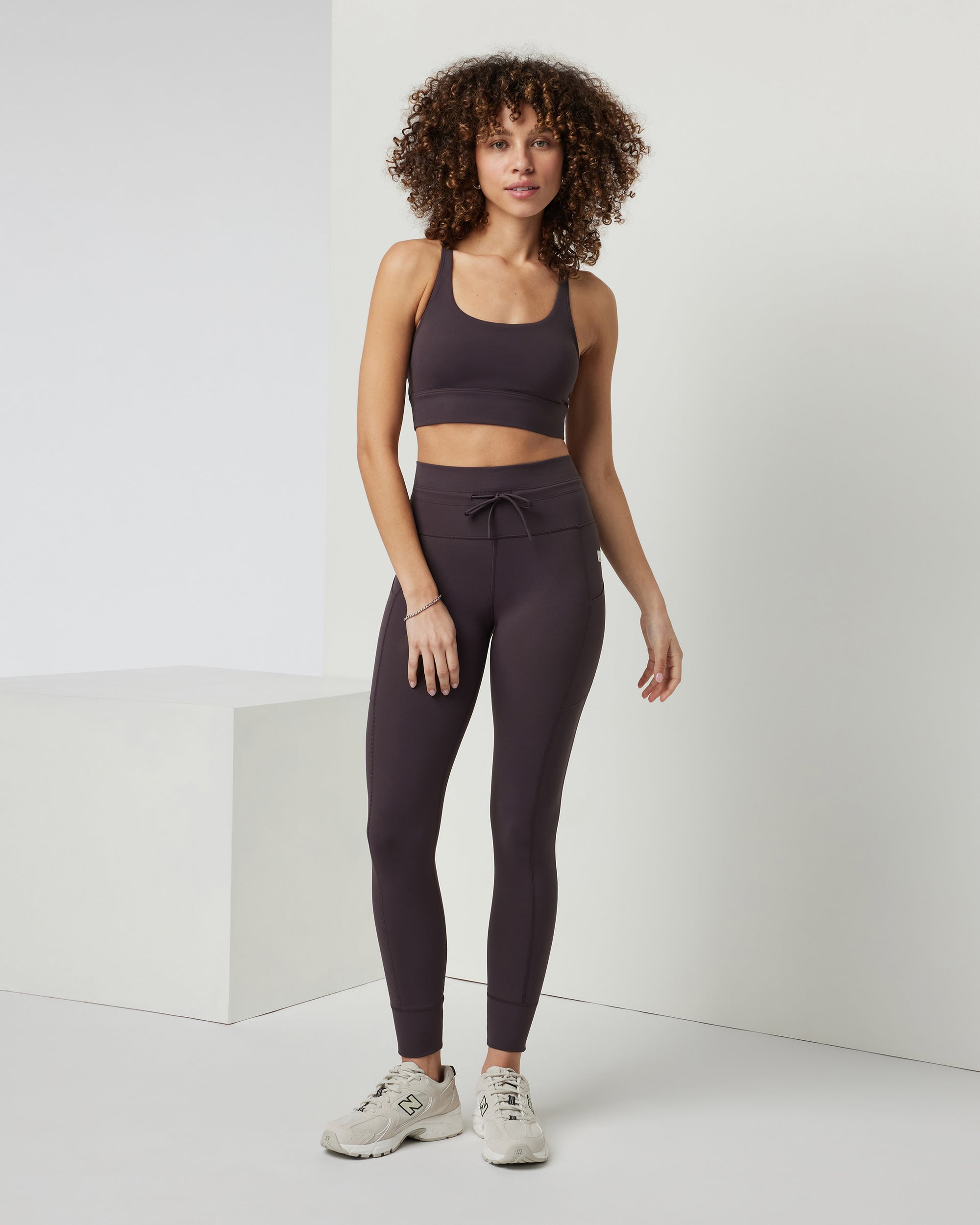 Vuori Daily Pocket Legging SNG-Sangria XS