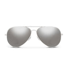 SunCloud Hard Deck Polarized Sunglasses Silver SilverMirror