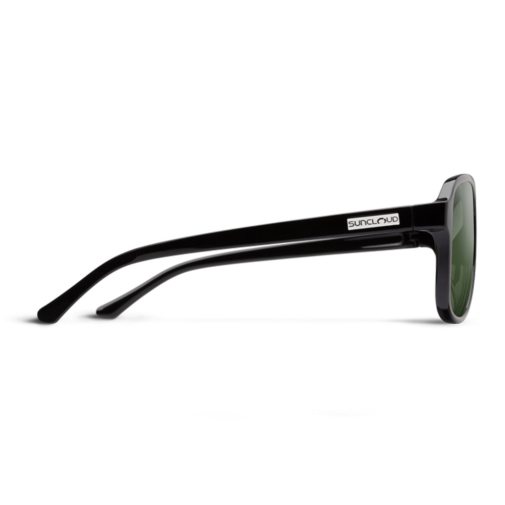 Sun Cloud Sandy Polarized Sunglasses Black GrayGreen