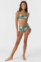 O'neill Naya Floral Strappy  Side Bralette Set  SPN 12