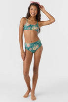 O'neill Naya Floral Strappy  Side Bralette Set  SPN 7