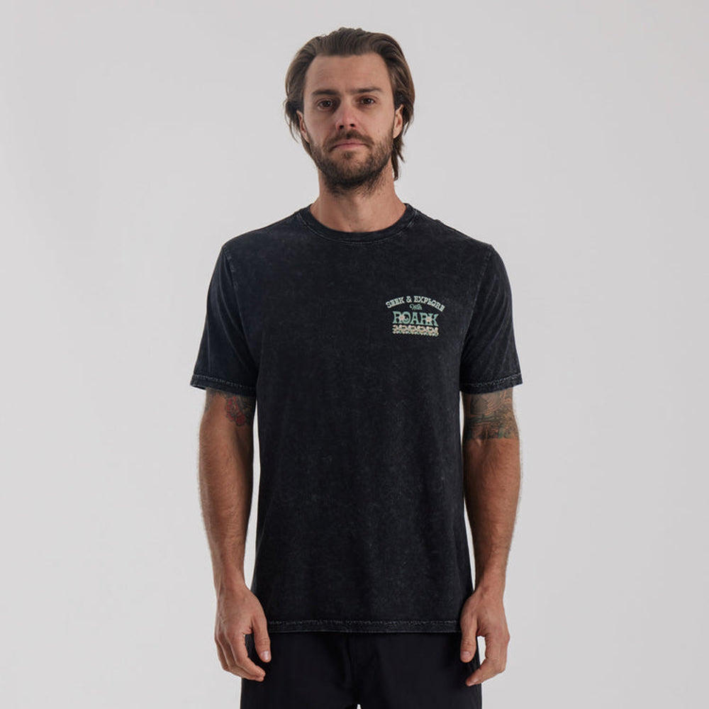 Roark Seek and Explore SS Tee BLK M