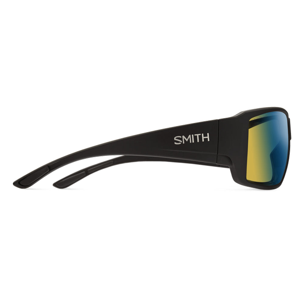 Smith Guides Choice Polarized Sunglasses MatteBlack YLBlue ChromapopGlass