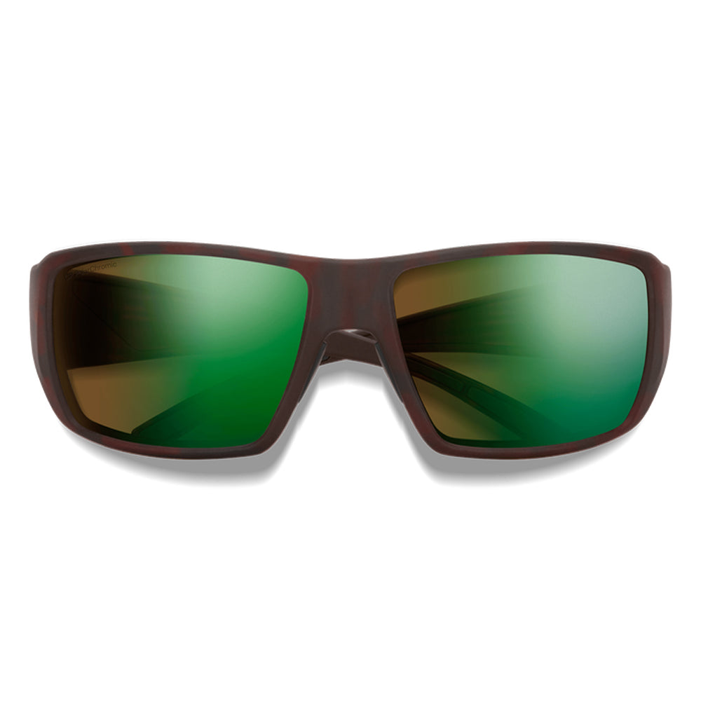 Smith Guides Choice Polarized Sunglasses MatteTortoise BrownGreen ChromapopGlass