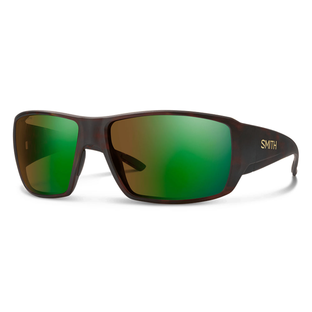 Smith Guides Choice Polarized Sunglasses MatteTortoise BrownGreen ChromapopGlass