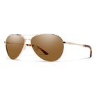 Smith Langley 2 Polarized Sunglasses Gold PCCPBrown Aviator