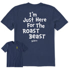 Life Is Good Crusher Tee Grinch Here for the DstBlu L
