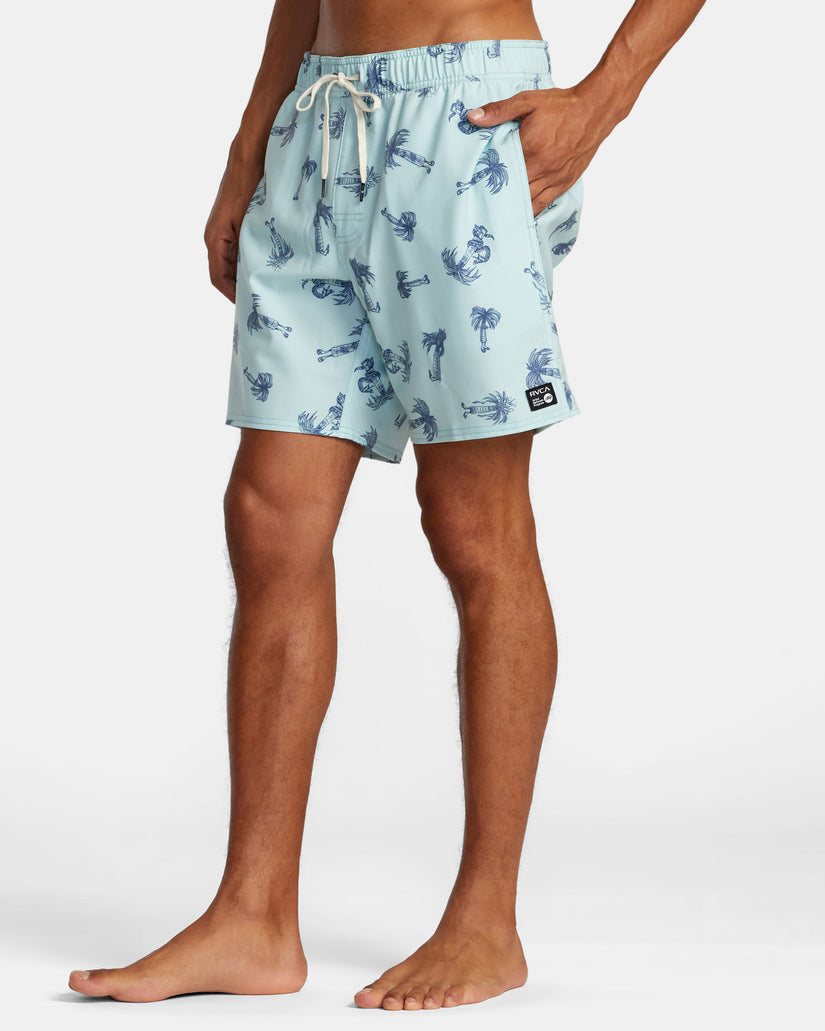 RVCA Pommier Palms Elastic  BN4 L