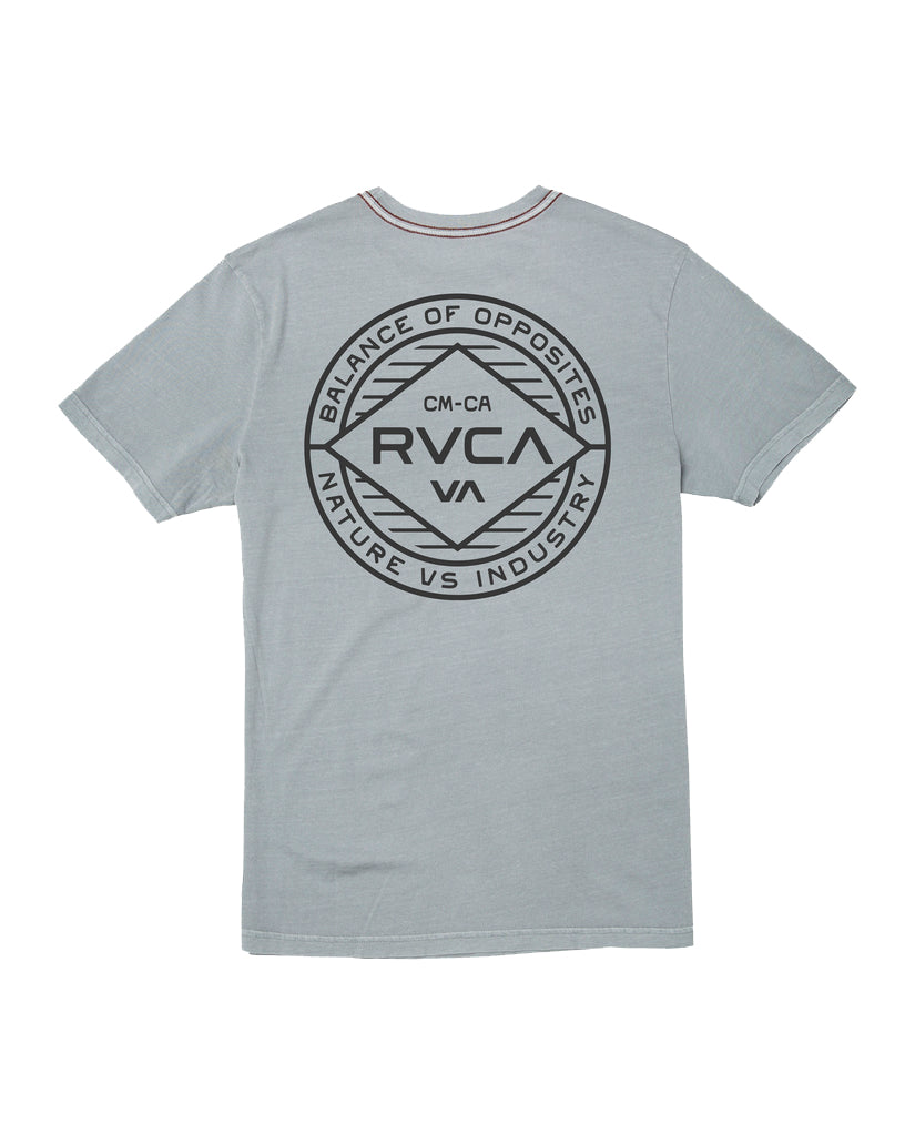 RVCA WORDMARK SS TEES MON S