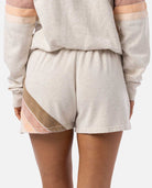 RIP CURL SURF REVIVAL FLEECE SHORT 8526-OatmealMarle XS