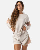 RIP CURL SURF REVIVAL FLEECE SHORT 8526-OatmealMarle M