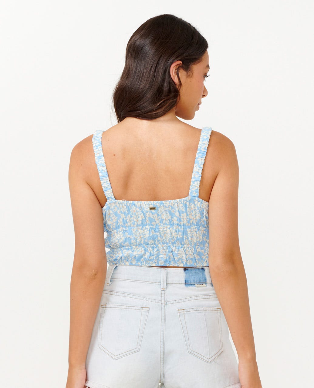 Rip Curl Desert Dreams Ditsy Top 8962-MidBlue L