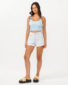 Rip Curl Desert Dreams Ditsy Top 8962-MidBlue S