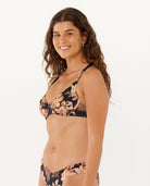 Rip Curl Desert Dreams Balconette Bikini Top 0090-Black M