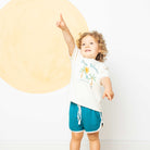 Emerson and Friends SS Tee ChasingWaves 6/7T