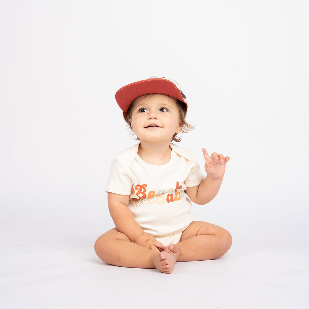 Emerson and Friends Baby Onesie  BeachBabe 12-18M
