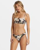 Billabong Lost Cove Rev Zoe Crop Bikini Top  MUL L