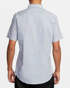 RVCA That'll Do Stretch Button-Up SS Shirt PAV XL