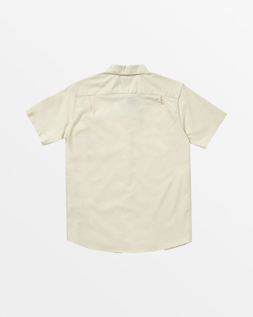 RVCA That'll Do Stretch Button-Up SS Shirt WDR0 S