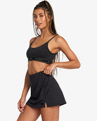 RVCA VA Essential Tennis Skirt BLK L