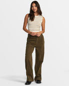 RVCA SHIVER SWEATER TANK WDR0 S/8