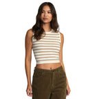 RVCA SHIVER SWEATER TANK WDR0 S/8