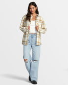 RVCA Breeze Flannel Shirt WDR0 S