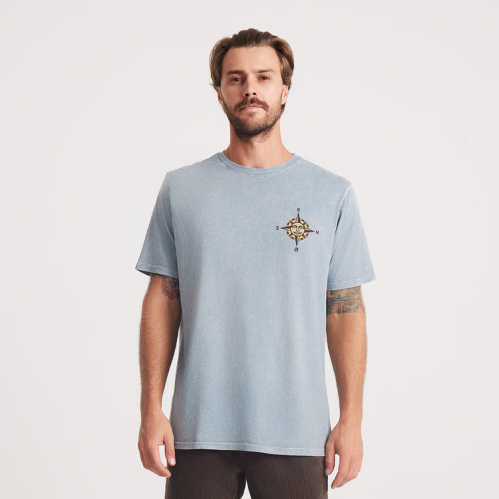 Roark Wayward Premium Tee Shale-SHL M