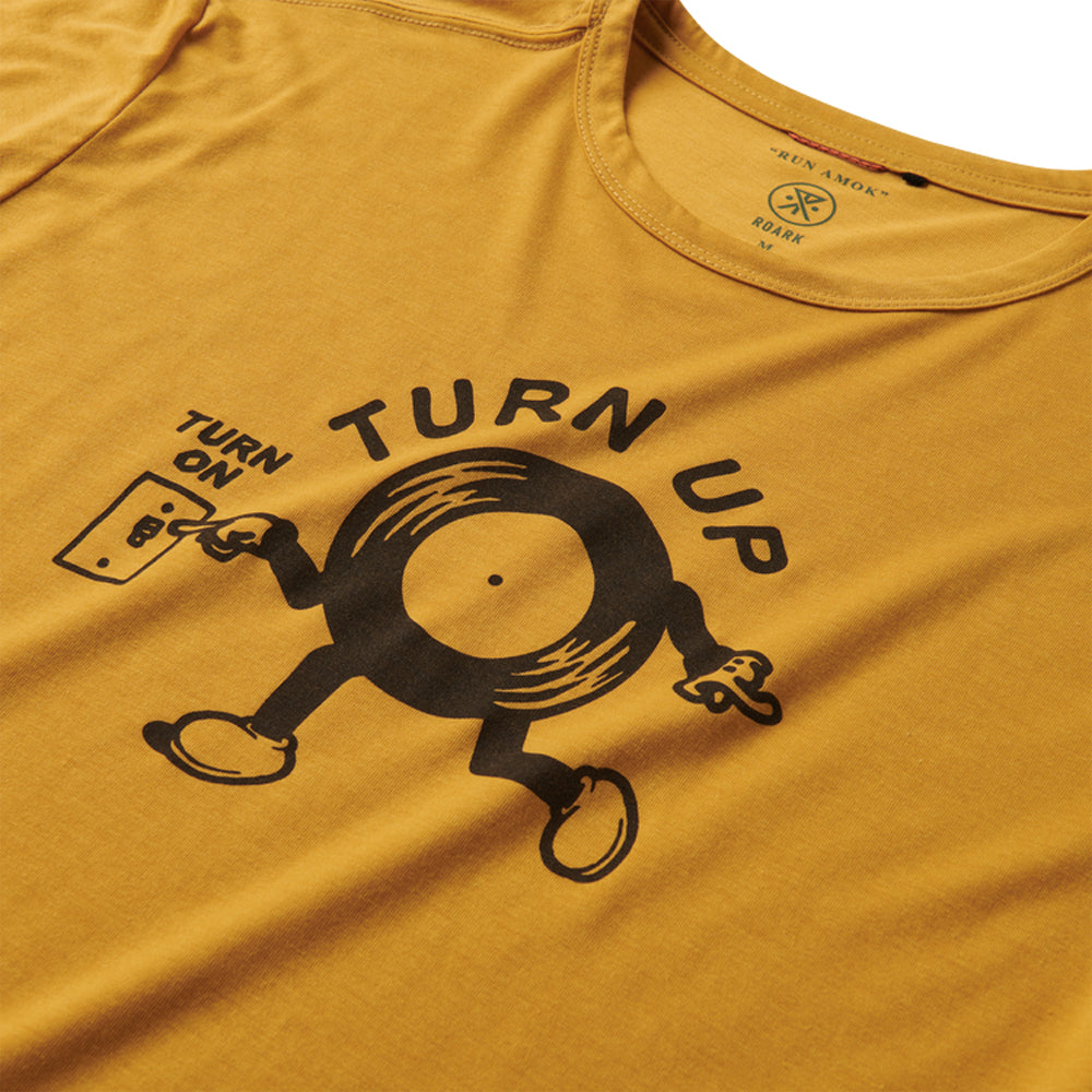 Roark Mathis Short Sleeve Active Tee GLD-Gold XL