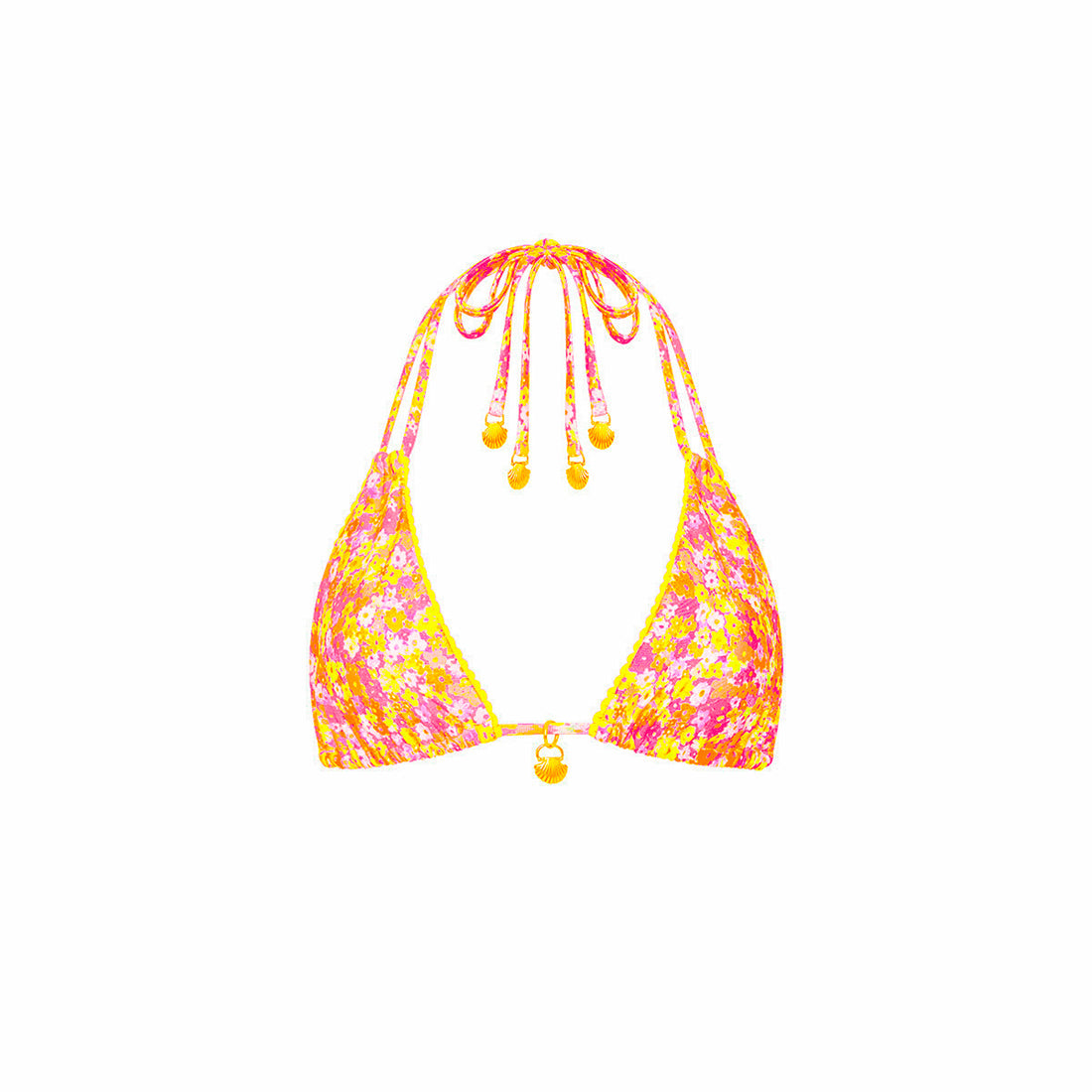 Kulani Kini Halter Bralette Bikini Top  MimosaMeadows L