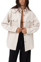 Rhythm Classic Minimal Shacket OAT M