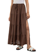 Rhythm Classic Tiered Maxi Skirt CHO 3M