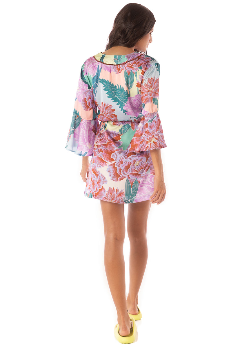 Maaji Japanese Eden Enjoyable Kaftan LT/PASTEL  GREEN SM
